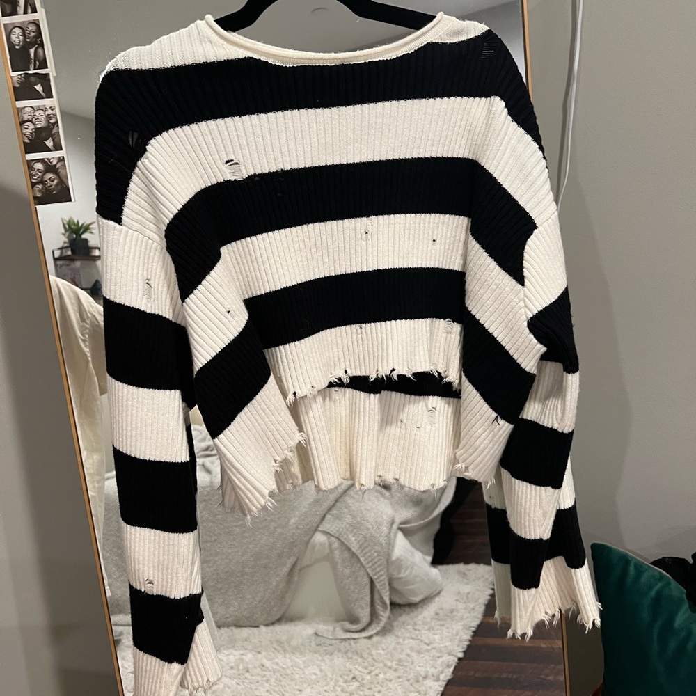 Distressed Sweater